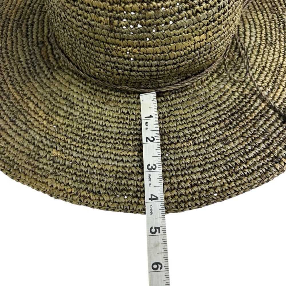 Cablo Camurie Wide Brim Woven Summer‎ Floppy Hat - Picture 8 of 9